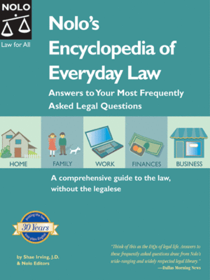 cover image of Nolo's Encyclopedia of Everyday Law